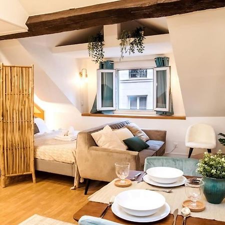 Spacious Studio In Paris Hyper Center - Smart Tv & Wifi - 4P Luaran gambar