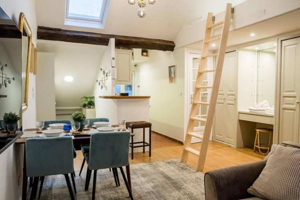 Spacious Studio In Paris Hyper Center - Smart Tv & Wifi - 4P Luaran gambar