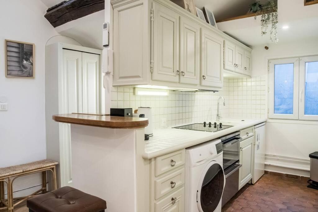 Spacious Studio In Paris Hyper Center - Smart Tv & Wifi - 4P Luaran gambar
