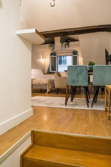 Spacious Studio In Paris Hyper Center - Smart Tv & Wifi - 4P Luaran gambar